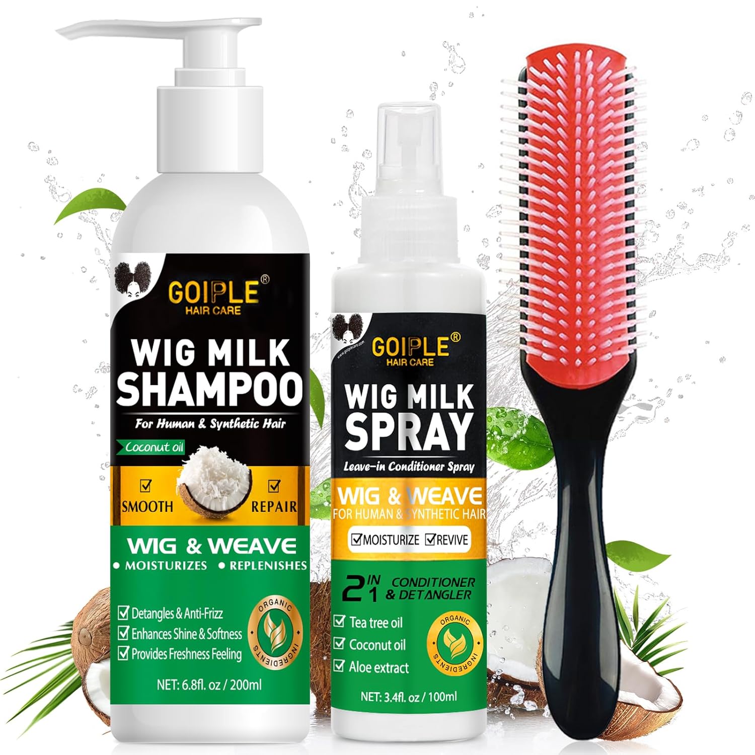Zestaw do pielęgnacji peruk GO – Hair Care Products recenzja i cena